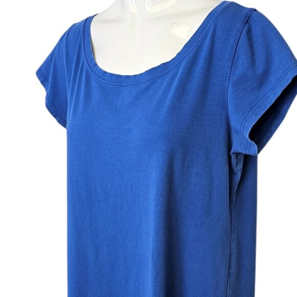 Eileen Fisher Womens Short Sleeve T-Shirt Dress, Basic, Casual, Size M - Picture 7 of 8